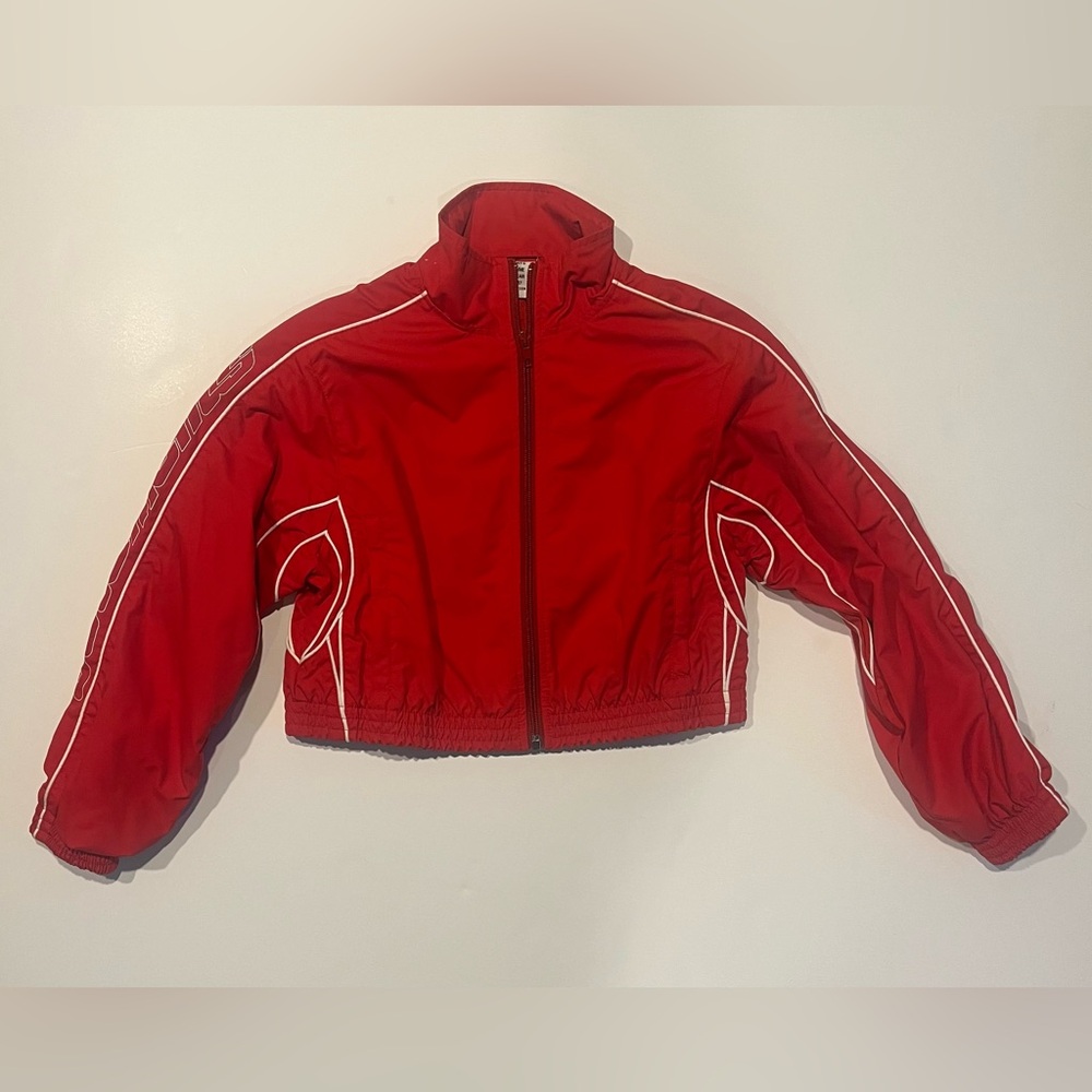 Vetements F/W 2017 Cropped Track Bomber Jacket